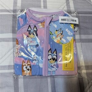 Little Sleepies bluey zippy